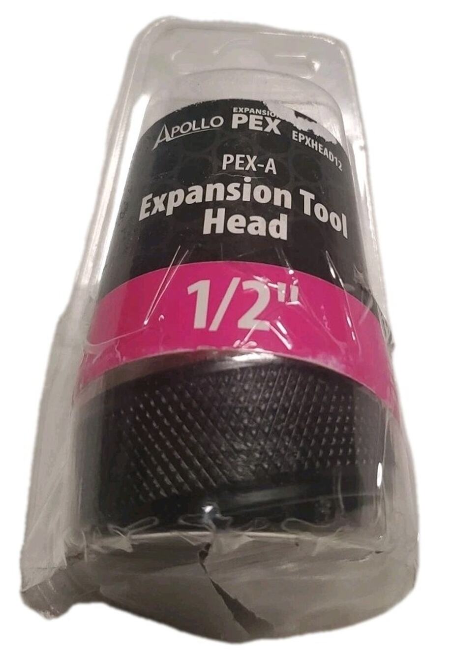 Apollo PEX‑A 1/2" Expansion Tool Head EPXHEAD12 Plumbing Expansion Adapter NEW